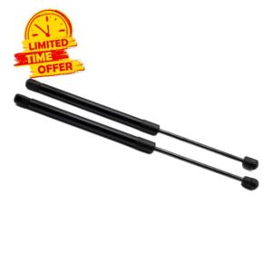 For Seat For Cupra For Leon MK4 KL1 KL8 2020-2024 Front Bonnet Hood Gas Struts Lift Support Shock Absorber Piston Rod Prop Front Bonnet Gas Struts (Color : Black)