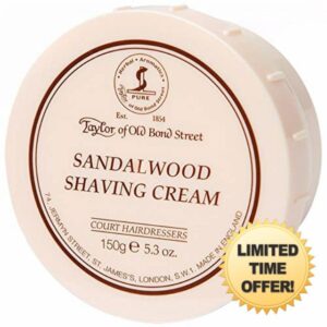 Taylor of Old Bond Street Sandalwood Shaving Cream Bowl