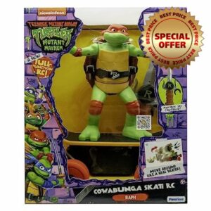 TEENAGE MUTANT NINJA TURTLES 71039 Cowabunga Skate RC Movie Switch Kick Skater Raphael Classic