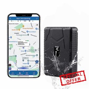 Winnes TK915 Strong Magnet GPS Tracker No Monthly Fee Anti-theft Car Tracker Real-time Location Track 10000mAh Battery Tracker Long Standby