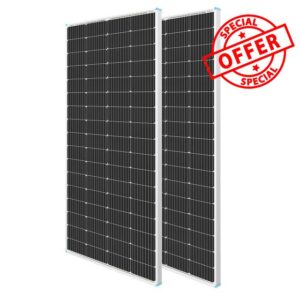 Renogy 2PCS Solar Panels 200W 12V
