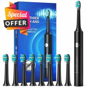 Electric Toothbrushes Adults-8 Brush Heads