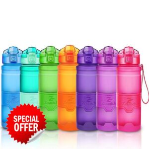 ZOUNICH Best Sports Water Bottle Leak Proof 1L/700ml/500ml/400ml BPA Free Tritan Drink Bottles|Kids