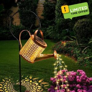 GLOBAL GOLDEN Solar Watering Can Light