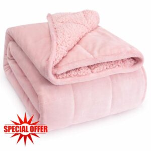 BUZIO Weighted Blanket Full/Queen Size 7kg for Adults
