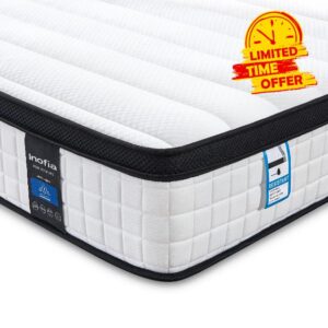 Inofia Memory Foam Sprung Mattress 10.6 Inch