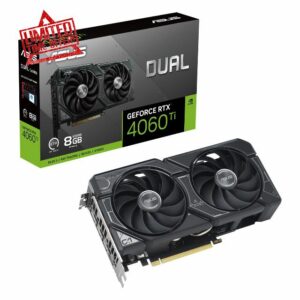 ASUS Dual GeForce RTX 4060 Ti OC Edition 8GB GDDR6 (PCIe 4.0
