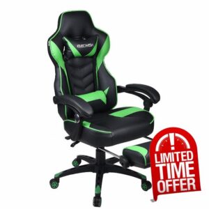 YOURLITEAMZ Computer Gaming Chair with Footrest