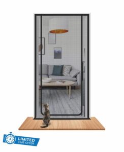 Cat Screen Door Fits Door Size 90cm x 210cm
