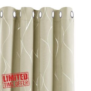 Deconovo Eyelet Curtains