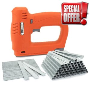 Tacwise 1702 Hobby 53-13EL Electric Staple/Brad Nail Gun with 5000 Staples and 2000 Nails