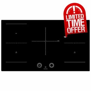 Teknix Signature Collection SCIH90SW 90cm Induction Hob With Smart Wheel Slider Control