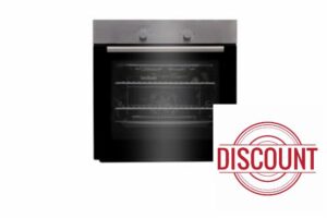 Teknix BITK602ESX 60cm Built In Slim Depth Fan Assisted Single Oven - Stainless Steel            [Energy Class A]