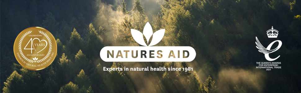 Natures Aid experts in natural health, vitamins, minerals and supplements