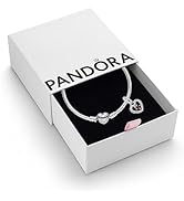 Pandora Interlocking Hearts Dangle Charm & Bracelet Set - Women's Sterling Silver Interlocking Lo...