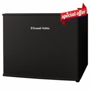 Russell Hobbs Quiet Mini Fridge 17L Thermoelectric for Drinks with Adjustable Thermostat
