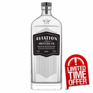 Aviation American Gin | 42% Vol | 70cl | Balance of Flavours & Gin Botanicals | Created With Cocktails In Mind | New Western Dry Gin From Portland