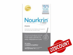 Nourkrin Man 180 Tablets (3 Month Supply)