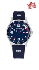Tommy Hilfiger Boy's Analog Quartz Watch with Silicone Strap 1720016