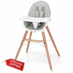COSTWAY High Chair for Babies and Toddlers