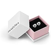 Pandora Moments Women's Sterling Silver Sparkling Infinity Stud Earrings