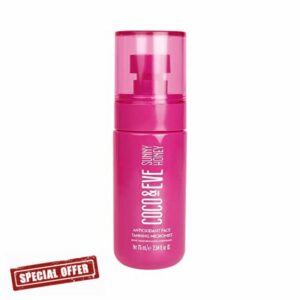 Coco & Eve Antioxidant Face Tanning Micromist. Sunless Self Tanning Face Mist with Antioxidants to Boost Hydration. Quick