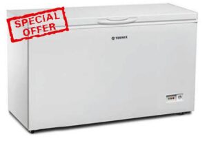 Teknix CF142W 400L 136.5cm Wide Chest Freezer