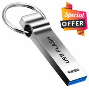 doykob Memory Stick 982GB Shockproof USB Stick High Speed USB 3.0 USB Flash Drive Waterproof Thumb Drive Data Storage USB Drive for PCs