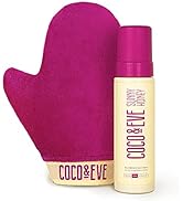 Coco & Eve Sunny Honey Bali Bronzing Foam. Natural Sunless Self Tanner Mousse. Anti Cellulite, An...