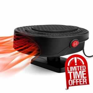 LUKYUS Portable Car Heater Defroster