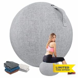 DANETI Yoga Ball Cover 55/65/75Cm Exercise Ball Cover for Birthing Ball
