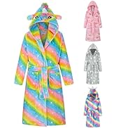 DiaryLook Kids Swimming Changing Robe with Hood, Beach Poncho Towel with Pockets Boys & Girls Qui...