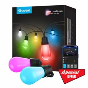 Govee Outdoor 48ft LED String Lights