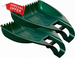 Aspect - Premium Leaf Grabber Set – Durable Plastic Material - Heavy Duty Garbage Collector - with Sturdy Ergonomic Secure Grip – Lightweight - Easy to Use - Effortless Garden Clean-up (Set of 1)