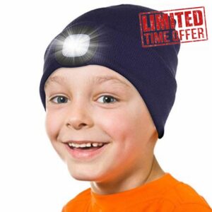 Attikee LED Lighted Beanie Cap for Kids