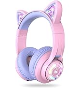 iClever Kids Bluetooth Headphones, Kids Wireless Headphones with MIC, Volume Limited, Bluetooth 5...