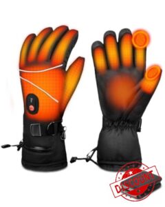 Neialla Heated Gloves Rechargeable For Men Women