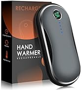 Hand Warmers Rechargeable, 10000mAH Electric Hand Warmer Heater Power Bank with 15hrs Warmth, Dig...