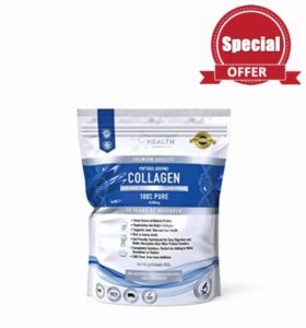 Hydrolysed Collagen Powder (Bovine) - High Protein Grass Fed Unflavoured Peptides - Collagen Supplements for Women | Gluten Free