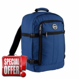 Cabin Max Metz 30L 45x36x20 cm Travel Carry on Bag/Backpack. Suitable for Easyjet Under seat Allowance (Navy 45 x 36x 20)…