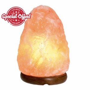 3-5 KG Prime Quality 100% Original Himalayan Crystal Rock Salt Lamp Natural from foothills of the Himalayas Beautifully Hand Craft Comes with Complete Electric fitting Guaranteed