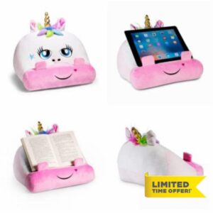 Cuddly Reader Children iPad Stand | Tablet Stand | Book Holder| Reading Pillow | Reading in Bed at Home | Tablet Lap Rest Cushion | Fun Novelty Gift Idea for Readers