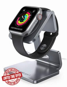 Lamicall Stand for Apple Watch - Desk iWatch Stand Holder Charging Dock Station Designed for Apple Watch Series 9