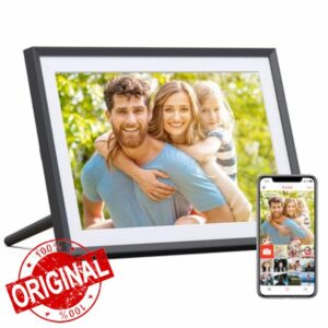ARZOPA WiFi Digital Photo Frame 10.1 Inch IPS Touchscreen Electronic Photo Frame with 32GB Frameo Digital Picture Frames Share Photos Videos Music Calendar Alarm Auto Rotate