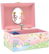Jewelkeeper Unicorn Music Box perfect for Girls Birthday Presents - Girls Jewellery Box with Pull...