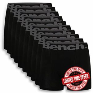 Bench - Mens Everyday Essentials Multipack Boxer Jersey Shorts