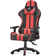 bigzzia Gaming Chair - High Back Racing Office Computer Chair Ergonomic Video Game Chair with Hei...