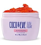 Coco & Eve Glow Figure Bali Buffing Sugar - Exfoliating Body Scrub for Women | Coconut Sugar Scru...