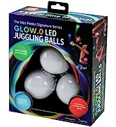 Fun in Motion LED Juggling Balls Glow Balls – Unique Glow.0 Technology LED Ball with 22 Vibrant C...