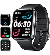 ENOMIR Smart Watch (Answer/Make Call), Alexa Built-in, 1.8'' Fitness Watch with Heart Rate SpO2 S...